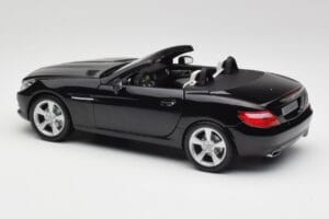 Mercedes SLK R172 Magnetite Nero Minichamps 1:18 B66960514 Pressofusione — immagine 7 di 8