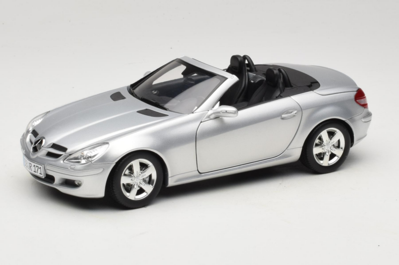 Mercedes SLK R171 Argento Minichamps 1:18 B66962318 Pressofusione