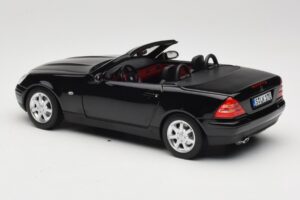 Mercedes SLK200 R170 Nero Norev 1:18 B66040714 Pressofusione — immagine 8 di 9