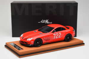 Mercedes SLR McLaren 722 Edition Rosso IVY Merit 1:18 REMC030 Resina — immagine 7 di 7