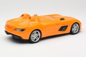 Mercedes SLR McLaren C199 Stirling Moss AMG Solarbeam Metallic Minichamps 1:18 100038400 Pressofusione — immagine 3 di 8