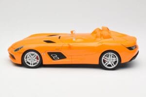Mercedes SLR McLaren C199 Stirling Moss AMG Solarbeam Metallic Minichamps 1:18 100038400 Pressofusione — immagine 4 di 8