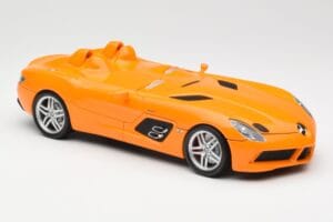 Mercedes SLR McLaren C199 Stirling Moss AMG Solarbeam Metallic Minichamps 1:18 100038400 Pressofusione — immagine 6 di 8
