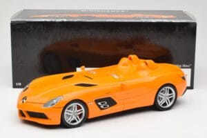 Mercedes SLR McLaren C199 Stirling Moss AMG Solarbeam Metallic Minichamps 1:18 100038400 Pressofusione — immagine 8 di 8