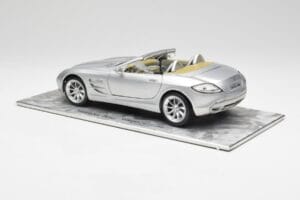 Mercedes SLR Vision Roadster Liquid Argento Maisto 1:18 B66963208 Pressofusione — immagine 7 di 8