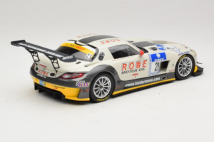 Mercedes SLS AMG GT3 #21 Rowe Racing M. Zehe / M. Hartung ADAC 24h Nurburgring 2012 Minichamps 1:18 151123121 Pressofusione — immagine 2 di 6