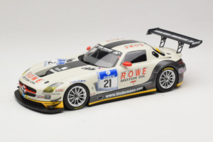 Mercedes SLS AMG GT3 #21 Rowe Racing M. Zehe / M. Hartung ADAC 24h Nurburgring 2012 Minichamps 1:18 151123121 Pressofusione