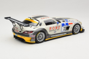 Mercedes SLS AMG GT3 #22 Rowe Racing R. Graf / M. Seyffarth ADAC 24h Nurburgring 2012 Minichamps 1:18 151123122 Pressofusione — immagine 2 di 6