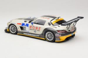 Mercedes SLS AMG GT3 #22 Rowe Racing R. Graf / M. Seyffarth ADAC 24h Nurburgring 2012 Minichamps 1:18 151123122 Pressofusione — immagine 5 di 6