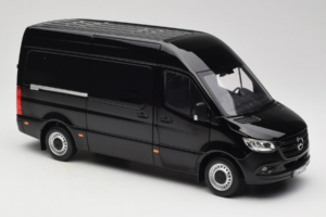 Mercedes Sprinter Nero Norev 1:18 183041 Pressofusione — immagine 6 di 8