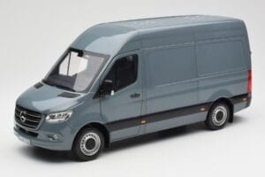 Mercedes Sprinter W907 Blu Grigio Norev 1:18 183423 Pressofusione
