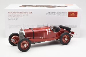 Mercedes SSK #14 Zatuszek Argentinian Autumn Race 1931 CMC 1:18 M-207 Pressofusione — immagine 6 di 6