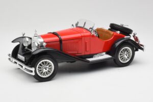 Mercedes SSK Rosso & Nero Bburago 1:18 3009-M1 Pressofusione