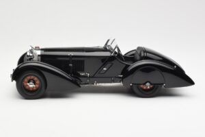 Mercedes SSK Trossi The Black Prince CMC 1:18 M-225 Pressofusione — immagine 3 di 6