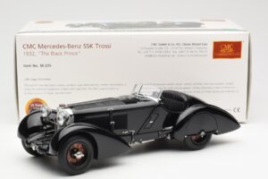 Mercedes SSK Trossi The Black Prince CMC 1:18 M-225 Pressofusione — immagine 6 di 6