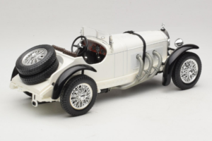 Mercedes SSK Bianco Bburago 1:18 3009-P3 Pressofusione — immagine 2 di 6