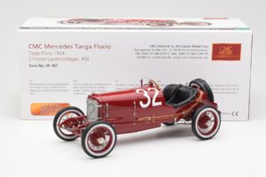 Mercedes #32 C. Lautenschlager / Traub Targa Florio 2nd Place 1924 CMC 1:18 M-187 Pressofusione — immagine 6 di 6