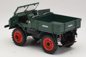 Mercedes Unimog 401 Verde Schuco 1:18 135 Pressofusione — immagine 5 di 8