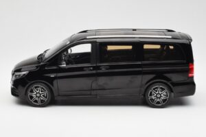 Mercedes V-Class W447 AMG Line Nero Norev 1:18 183860 Pressofusione — immagine 4 di 6