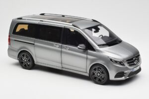 Mercedes V-Class W447 AMG Line Grigio Metallizzato Norev 1:18 183488 Pressofusione — immagine 7 di 9