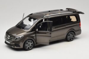 Mercedes V-Class W447 AMG Line Indium Grey Norev 1:18 183873 Pressofusione — immagine 2 di 8