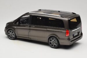 Mercedes V-Class W447 AMG Line Indium Grey Norev 1:18 183873 Pressofusione — immagine 7 di 8