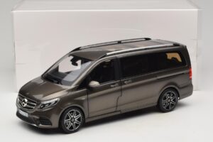 Mercedes V-Class W447 AMG Line Indium Grey Norev 1:18 183873 Pressofusione — immagine 8 di 8