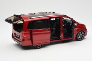 Mercedes V-Class W447 Designo Hyacinth Rosso Metallizzato Norev 1:18 B66004166 Pressofusione — immagine 2 di 7