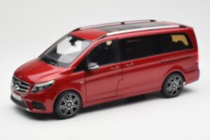 Mercedes V-Class W447 Designo Hyacinth Rosso Metallizzato Norev 1:18 B66004166 Pressofusione