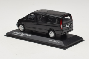 Mercedes Viano Nero Minichamps 1:43 400032210 Pressofusione — immagine 3 di 4