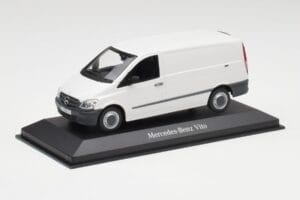 Mercedes Vito Arctic Bianco Minichamps 1:43 B66960524 Pressofusione — immagine 2 di 4