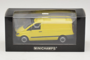 Mercedes Vito Kastenwagen Giallo Minichamps 1:43 400032260 Pressofusione — immagine 4 di 4