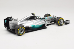Mercedes W05 #6 N. Rosberg Mercedes AMG Petronas Abu Dhabi Grand Prix 2014 Minichamps 1:18 110140406 Pressofusione — immagine 2 di 7