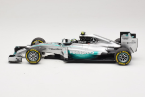 Mercedes W05 #6 N. Rosberg Mercedes AMG Petronas Abu Dhabi Grand Prix 2014 Minichamps 1:18 110140406 Pressofusione — immagine 3 di 7