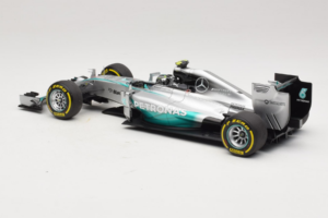 Mercedes W05 #6 N. Rosberg Mercedes AMG Petronas Abu Dhabi Grand Prix 2014 Minichamps 1:18 110140406 Pressofusione — immagine 5 di 7