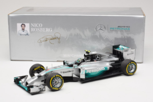 Mercedes W05 #6 N. Rosberg Mercedes AMG Petronas Abu Dhabi Grand Prix 2014 Minichamps 1:18 110140406 Pressofusione — immagine 7 di 7