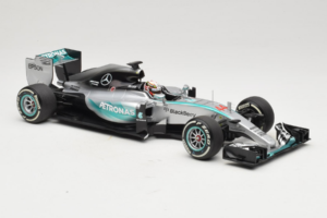 Mercedes W06 #44 L. Hamilton F1 World Champion 2015 Dealer Edition Minichamps 1:18 B66960539 Pressofusione — immagine 4 di 7