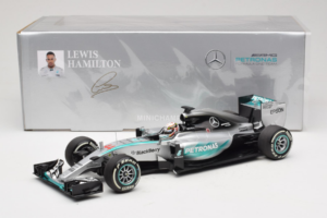 Mercedes W06 #44 L. Hamilton Mercedes AMG Petronas Australian Grand Prix Winner 2015 Minichamps 1:18 110150044 Pressofusione — immagine 7 di 7