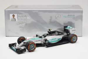 Mercedes W06 #6 N. Rosberg Mercedes AMG Petronas Japanese Grand Prix 2015 Minichamps 1:18 110150206 Pressofusione — immagine 7 di 7