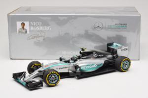 Mercedes W06 #6 N. Rosberg Mercedes AMG Petronas United States Grand Prix 2015 Minichamps 1:18 110150306 Pressofusione — immagine 7 di 7