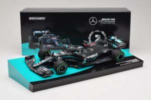 Mercedes W11 #44 L. Hamilton Mercedes AMG Petronas Turkish Grand Prix Winner World Champion 2020 Minichamps 1:18 113201444 Re — immagine 7 di 7