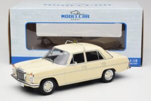 Mercedes W115 Beige Taxi MCG 1:18 MCG18055 Pressofusione — immagine 6 di 6