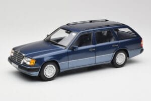 Mercedes 300D W124 T-Modell Nautical Blu Norev 1:18 183962 Pressofusione