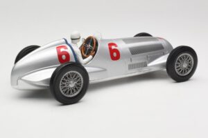 Mercedes W125 #6 Daimler-Benz AG R. Caracciola 2nd Place Eifel Race Nurburgring 1937 Minichamps 1:18 155373106 Pressofusione — immagine 2 di 6