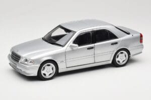 Mercedes C36 AMG W202 Silver Metallic Norev 1:18 183380 Pressofusione