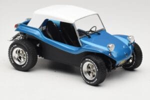 Meyers Manx Blu Soft Top Solido 1:18 S1802701 Pressofusione — immagine 4 di 6