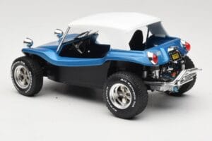 Meyers Manx Blu Soft Top Solido 1:18 S1802701 Pressofusione — immagine 5 di 6