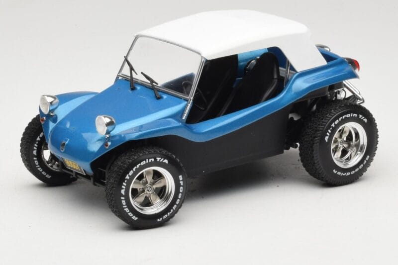Meyers Manx Blu Soft Top Solido 1:18 S1802701 Pressofusione