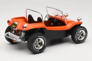 Meyers Manx Arancione Cabriolet Solido 1:18 S1802702 Pressofusione — immagine 2 di 6