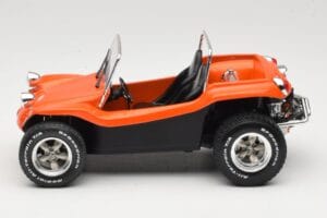 Meyers Manx Arancione Cabriolet Solido 1:18 S1802702 Pressofusione — immagine 3 di 6